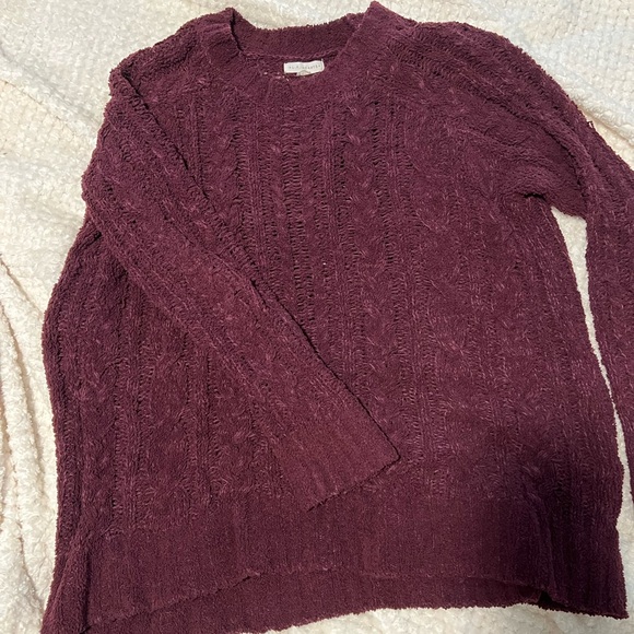 Burgundy Sweater (oversized) - Picture 4 of 5